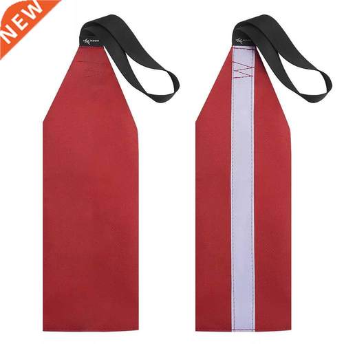 Red Safety Warning Flag Single layer Kayak Canoes SUP Long
