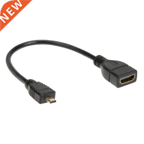 1pcs V1.4 Male to Female HDMI-compatibl to Micro Cable 1080p