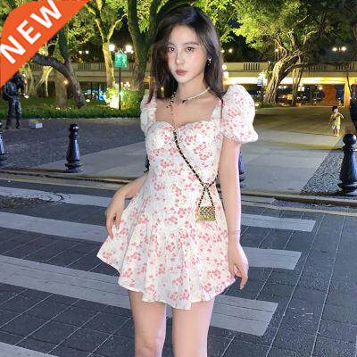 new dress bubble sleeve princess skirt temperament foreign