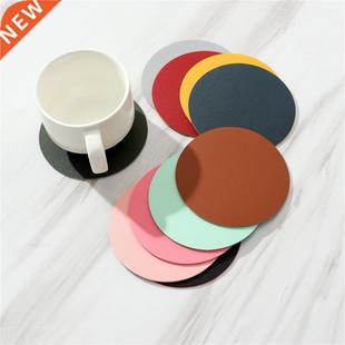 Table Mat Tableware Coaster PVC Premium Leather Double-Deck