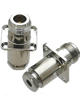 1Pcs Connector N Female jack 4-holes Flange Clamp RG58 RG142
