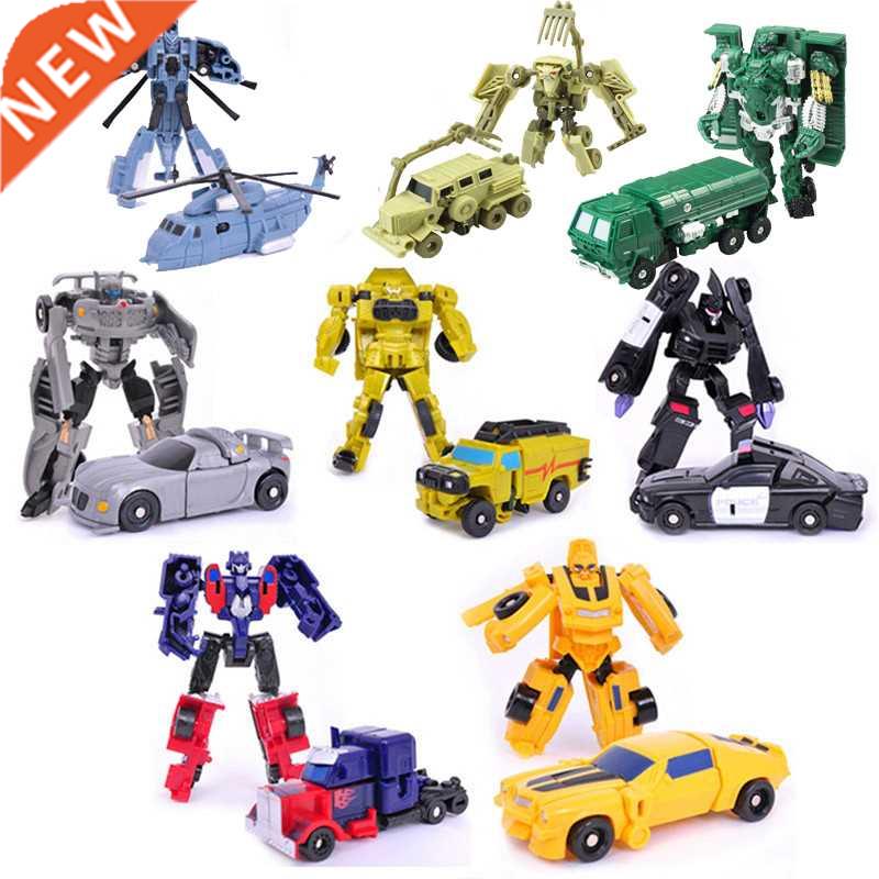 Transformation Mini Cars Kid Classic Robot Car Toys Action &