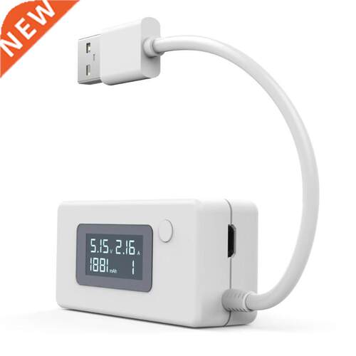 60 X 28.5 X 15mm LCD USB Charger Capacity Current Voltage Te