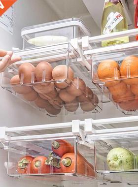 Transparent Refrigerator Organizer Bin Storage Box Compartme