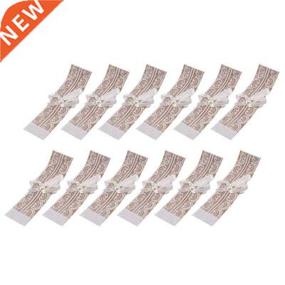 12PCS Lace Napkin Ring Buckle Wedding Wedding Table And