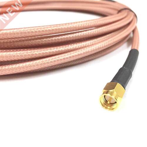 10M RG142 SMA Male Plug to SMA Male Plug Plate Copper with S