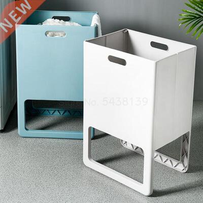 Bathroom laundry basket foldable large capacity home Nordic