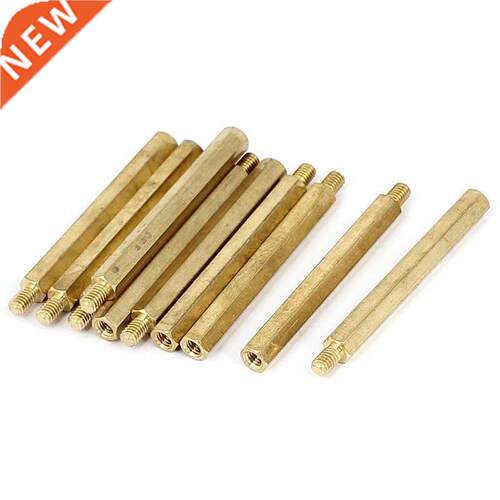 M4x50+6mm Female/Male Threaded Brass Hex Standoff Pillar Spa