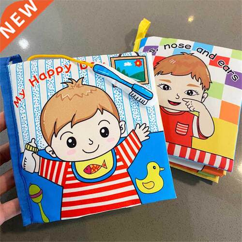 Baby Puzzle Fabric Books Parent-Child Interaction Early Lear