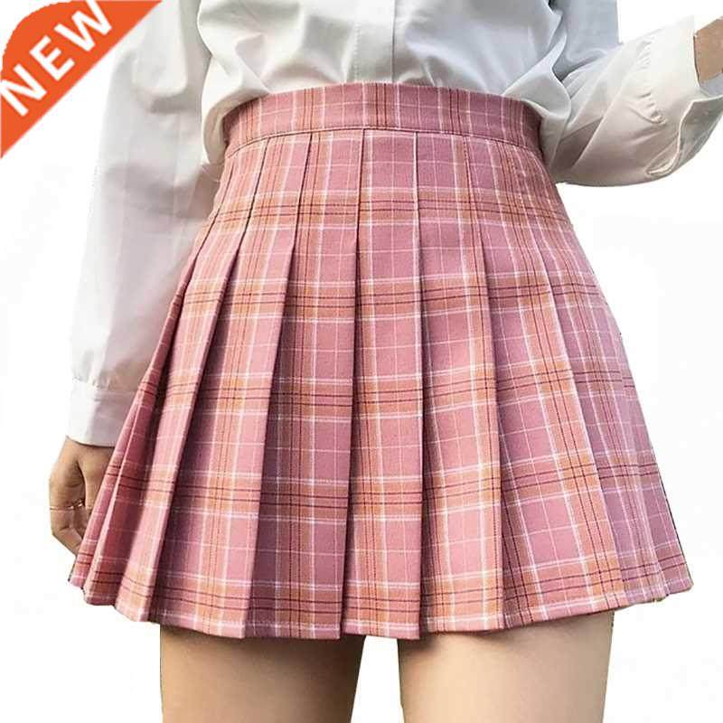 High Waist Short Pleated Skirt Micro Skirt Black Mini Skirts