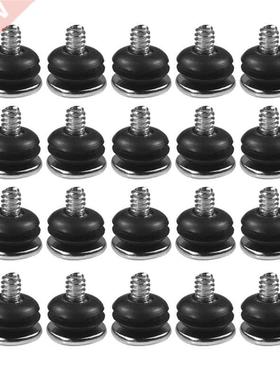 20pcs Computer Case Shockproof Screws + Shock Absorption 3.5