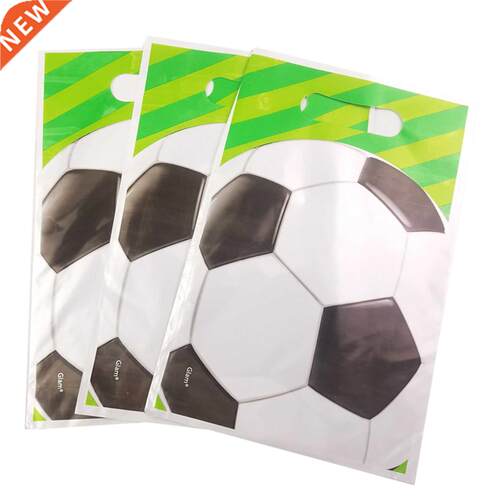 10pcs/lot Football Soccer Theme Cartoon Gift Bags Kids Birth