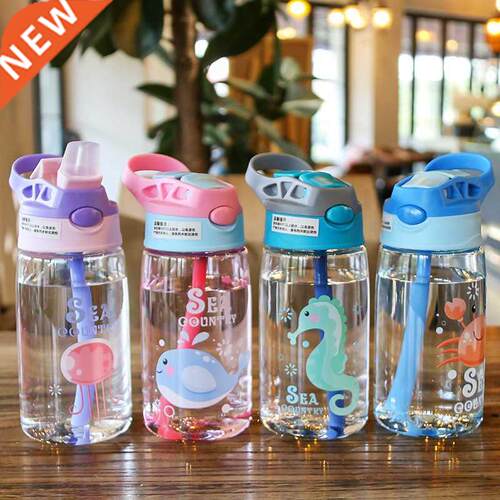 Kids Water Sippy Cup Creative Cartoon Baby Feeding Cups with