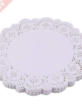 200Pcs Round Lace Papers Mats Coasters Placemats Wedding Eve