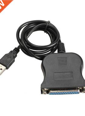 USB 1.1 to DB25 Female Port Print Converter Cable LPT USB