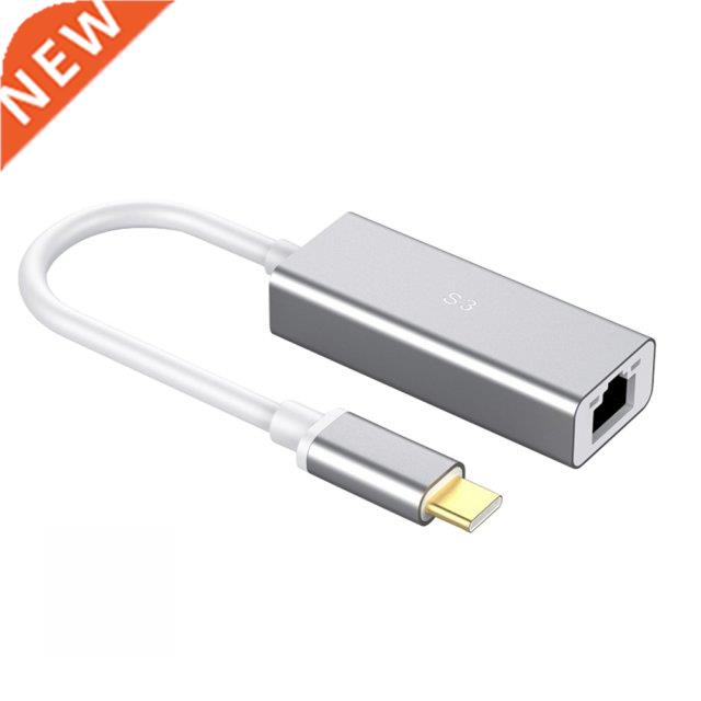 USB C Ethernet Network Adapter Type-C to RJ45 Lan Adapter fo