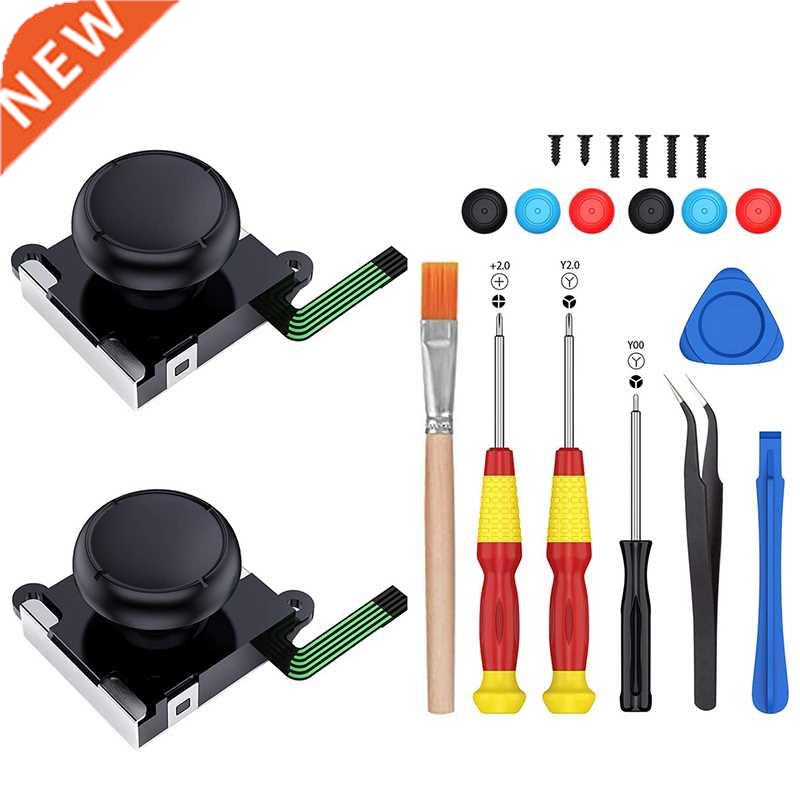 2 Pack 3D Joycon Joystick Replacement ABLEWE Analog Thumb St