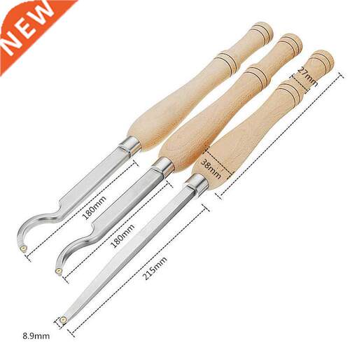 Alloy Steel Hollowers T1 T2 T3 Howllowing Tools Wood Handle