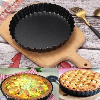 Quality Non-stick Aluminum Cake Pie Pan 6''Loose Base