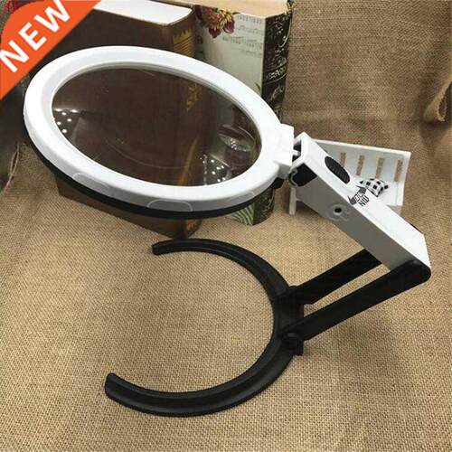 1.8X 5X EU Plug Pluggable Folding Desktop Magnifier 138MM La