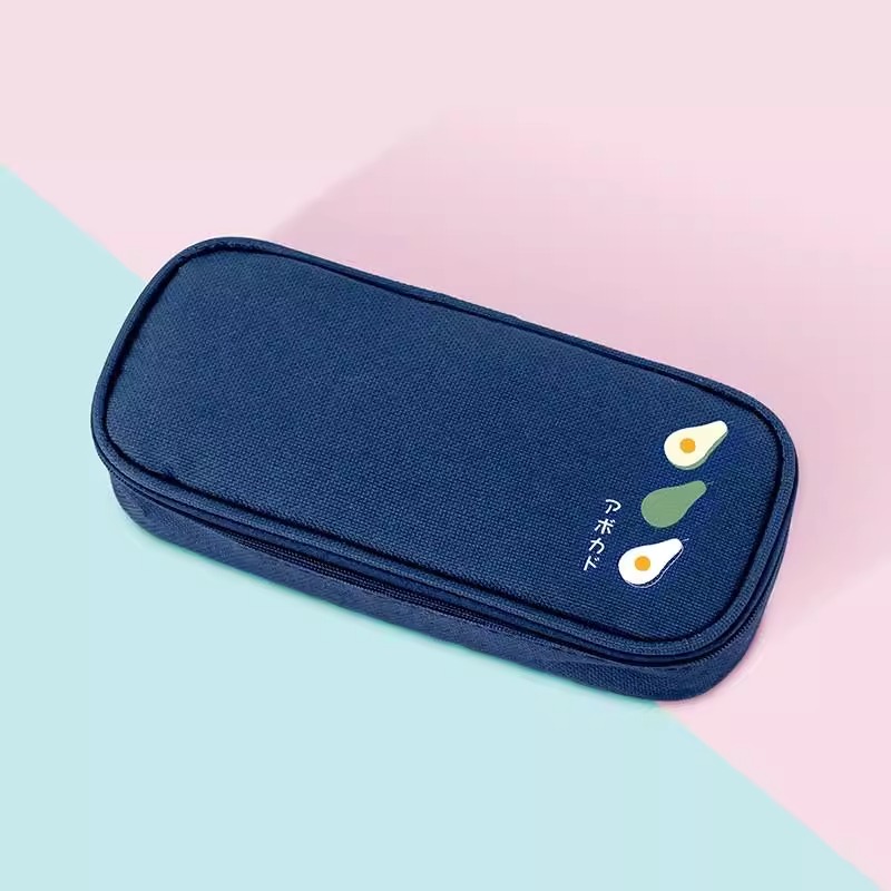 帆布笔袋实用礼品文具袋小清新小学生毕业奖品铅笔袋