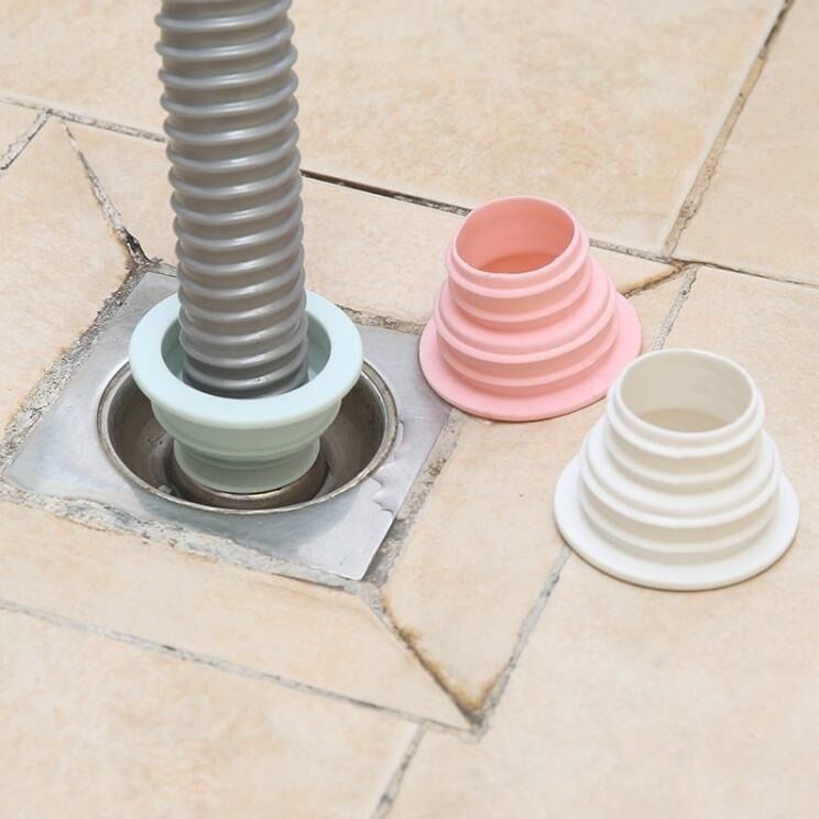 厨房下水道防臭密封圈洗衣机管硅胶密封塞子接头地漏密封塞