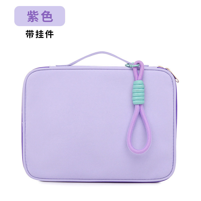 适用作业帮学习机X58收纳包t20pro+学生学习平板X28手提包ZPD1201防摔套12.7寸13.7寸14.3英寸内胆包P20/X20 - 实物图