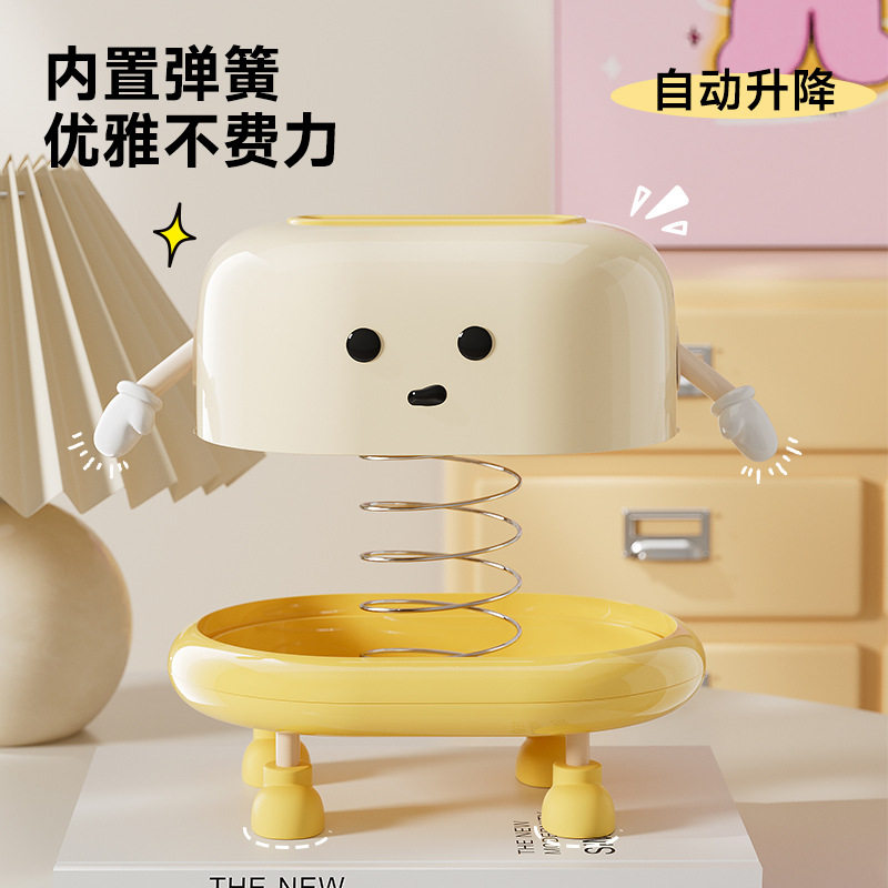 卡通异形纸巾盒台面式图片