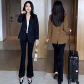 外套女春季 新款 2026年爆款 西装 休闲气质小个子薄款 高级感西服上衣