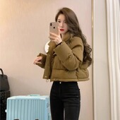 秋冬季 短款 外套女深冬2026新款 肯豆风羽绒棉服高级感小香风厚棉袄
