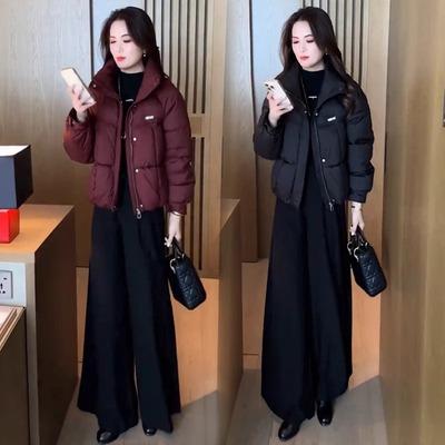 棉服女冬季2025年新款秋冬款女士外套棉袄今年流行爆款短款棉衣潮