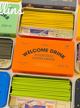 韩国进口Collins线香礼盒室内安神助眠持久高级感放轻松情绪香薰