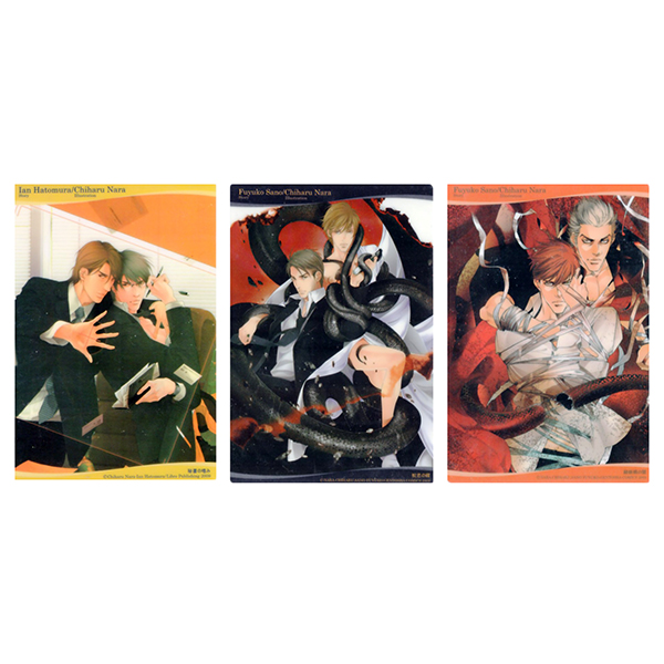 渡鸦卡卡 现货 日版 奈良千春 沙野风结子 鸠村衣杏 透卡书签套装