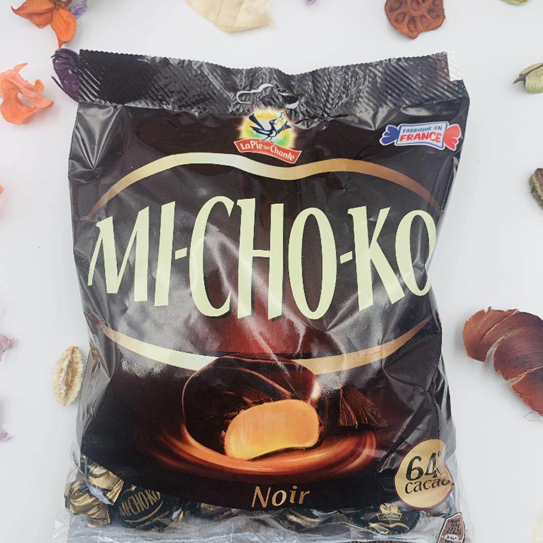 现货 法国michoko米趣可64%黑巧太妃糖夹心