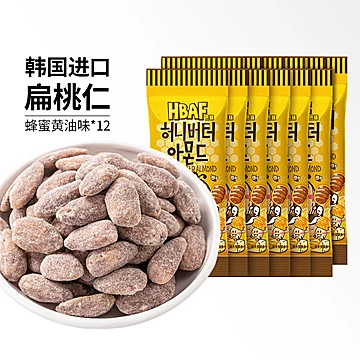 原汤姆农场HBAF芭蜂蜂蜜黄油扁桃仁12袋