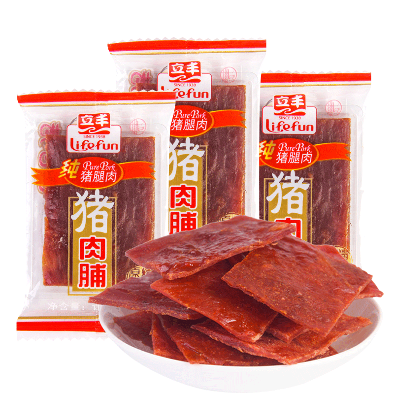 食品上海靖江猪肉脯立丰