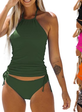 Bikini Set Two Piece Swimwear Shawl比基尼套装两件套泳装披肩