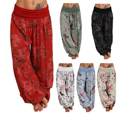Loose and comfortable high waist pants宽松舒适高腰裤子休闲裤