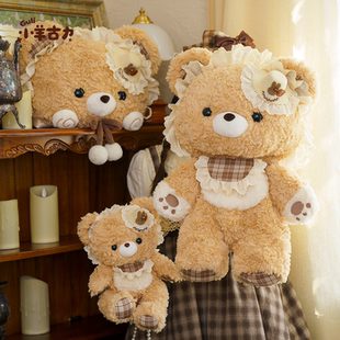 【小羊古力&小熊古力】lolita大脸包包可爱毛绒玩偶双肩背包礼物