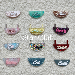 Owala 杯盖标签底板Tumbler tags个性化姓名一件定制