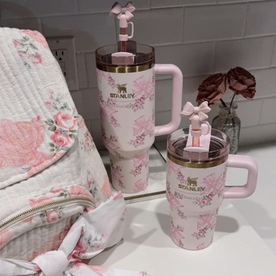 stanley吸管套吸管防尘塞10mm大口径史丹利PVC吸管配件可爱办公室