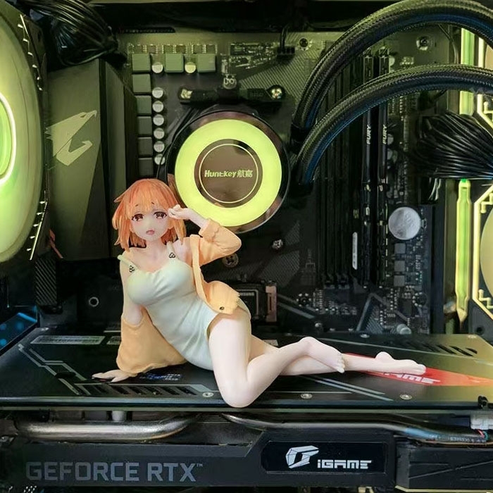 莱莎琳手办机箱手办显卡手办电脑机箱内部手办电脑装饰电脑摆件