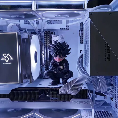 海景房机箱手办显卡手办摆件海景房手办机箱摆件海景房机箱装饰