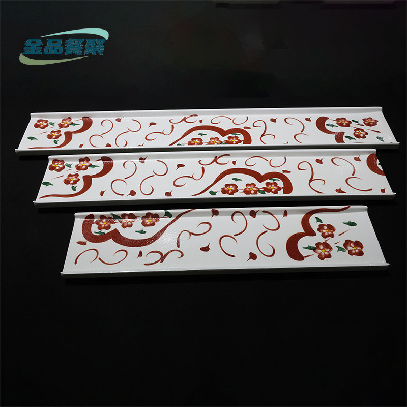 密胺仿瓷寿司盘刺身盘烧鸟盘长条盘点心甜品盘酒店餐厅自助展示盘