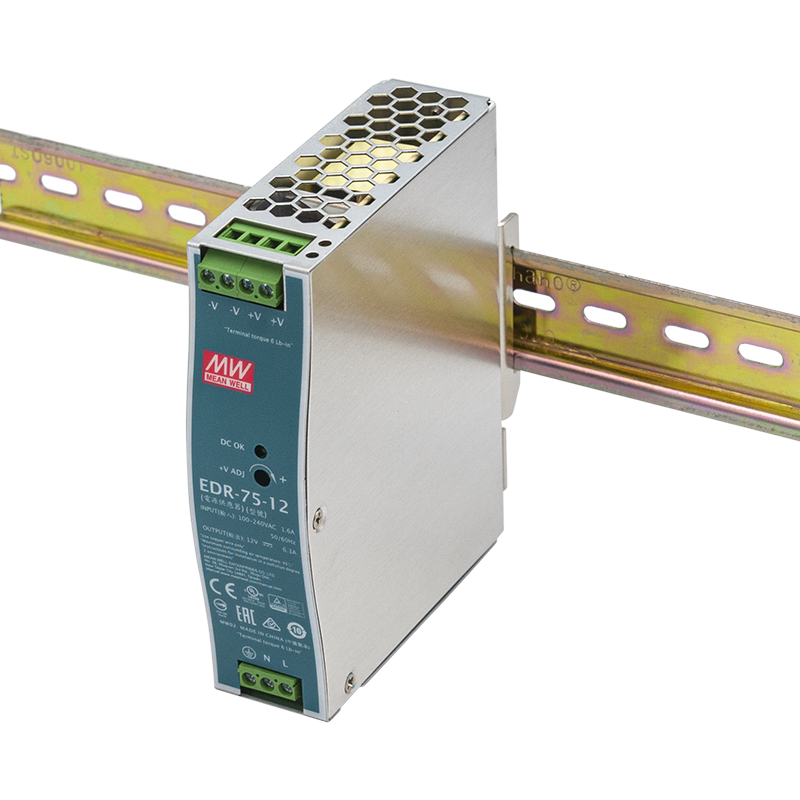 明纬EDR/XDR导轨开关电源12V24V