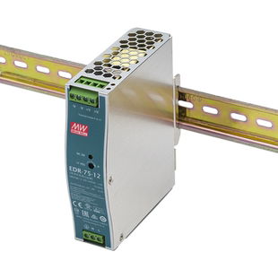 明纬EDR/XDR导轨式开关电源120/240W直流220转12V24V36V48V变压器