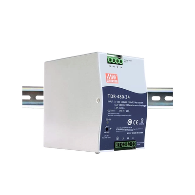 明纬导轨电源380V输入TDR-480