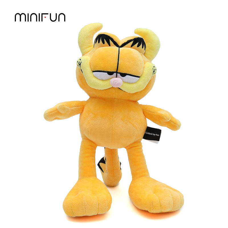 minifun潮牌联名童装玩偶正版加菲猫公仔毛绒玩具