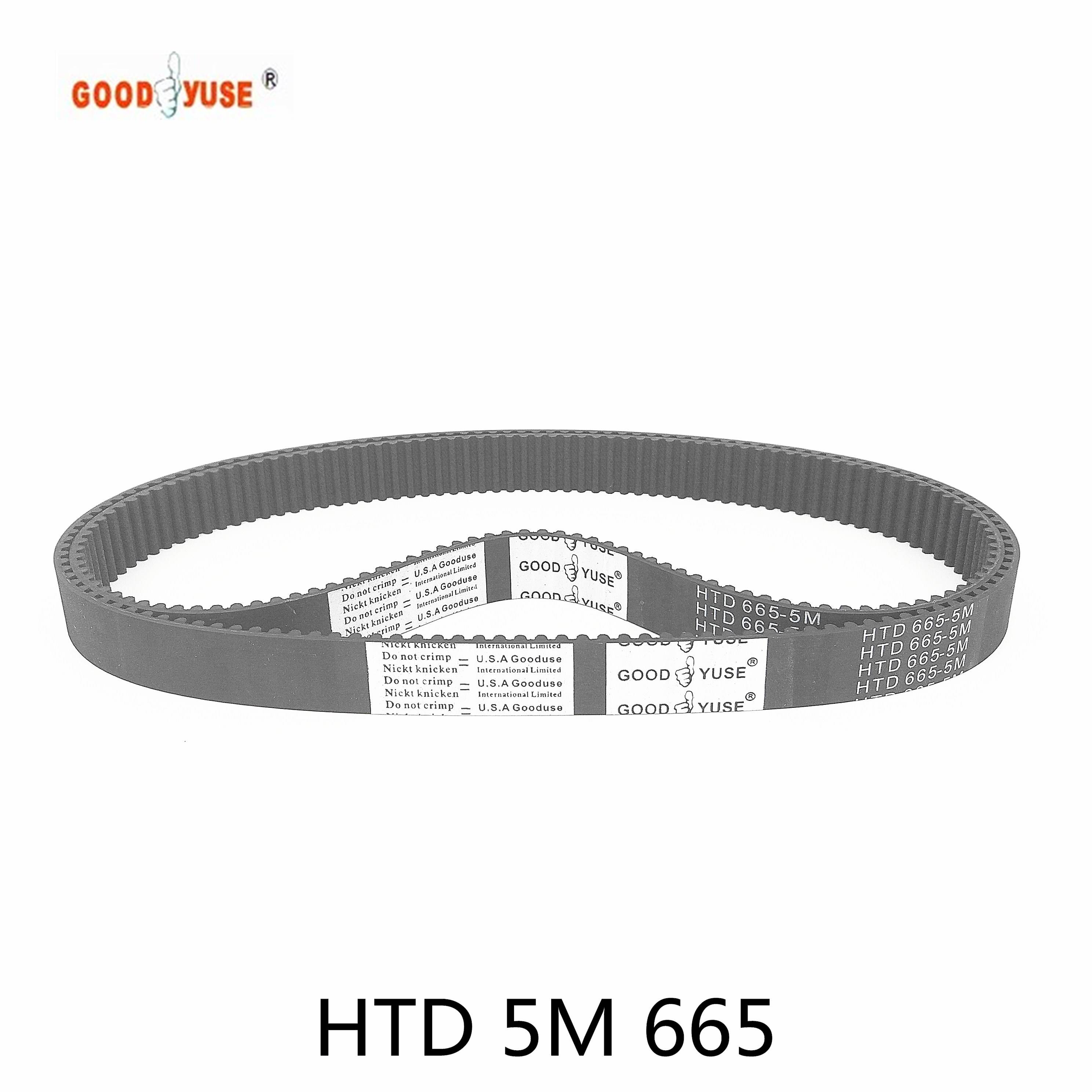 橡胶同步带HTD5M665/133齿同步皮带«STS RPP海绵双面齿形带DADB