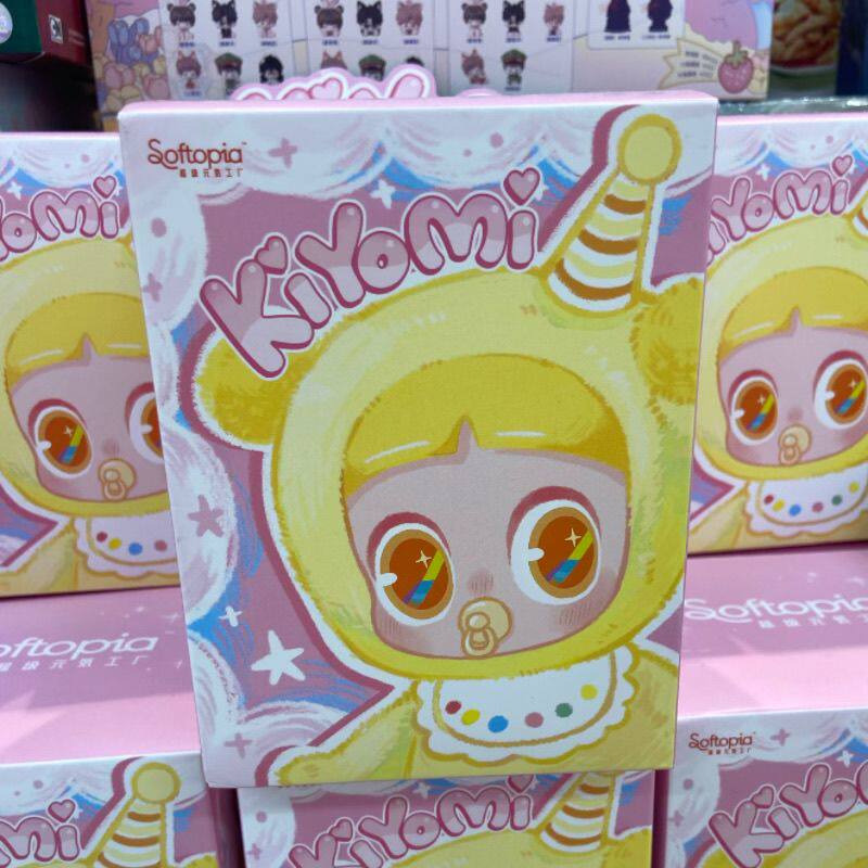 (偏远不送)超级元気工厂kiyomi系列精品毛绒盲盒随机款1个-不退